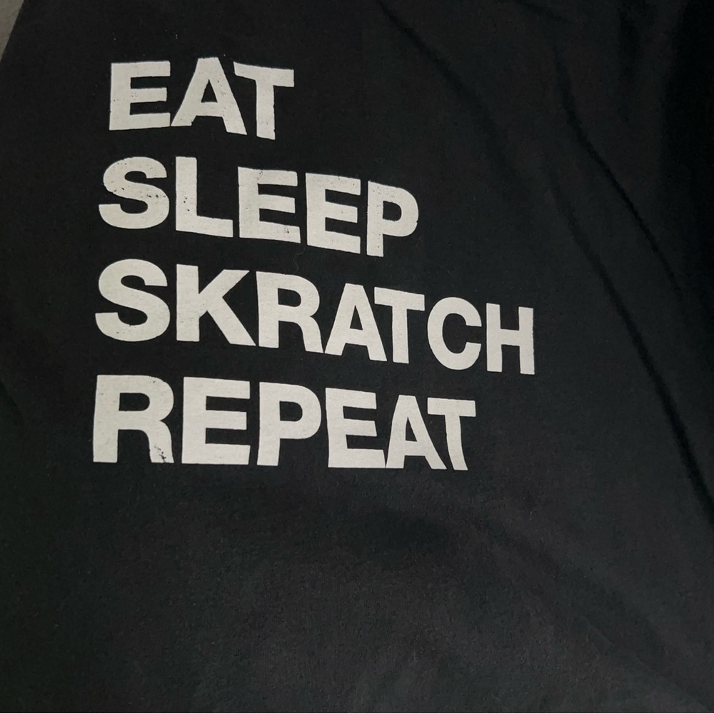 Turnlabels Black T-Shirt 2XL
